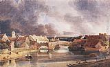 Bridge Canvas Paintings - Morpeth Bridge